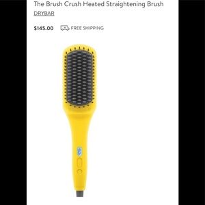 Drybar Brush Crush Heated Straightening